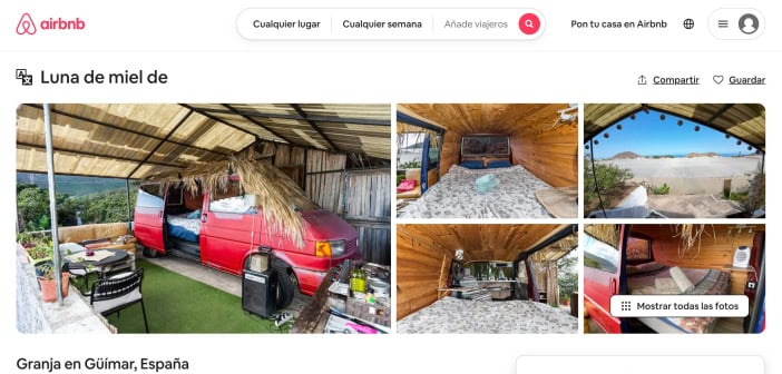 Airbnb Van Bananenplantage Teneriffa Kanaren