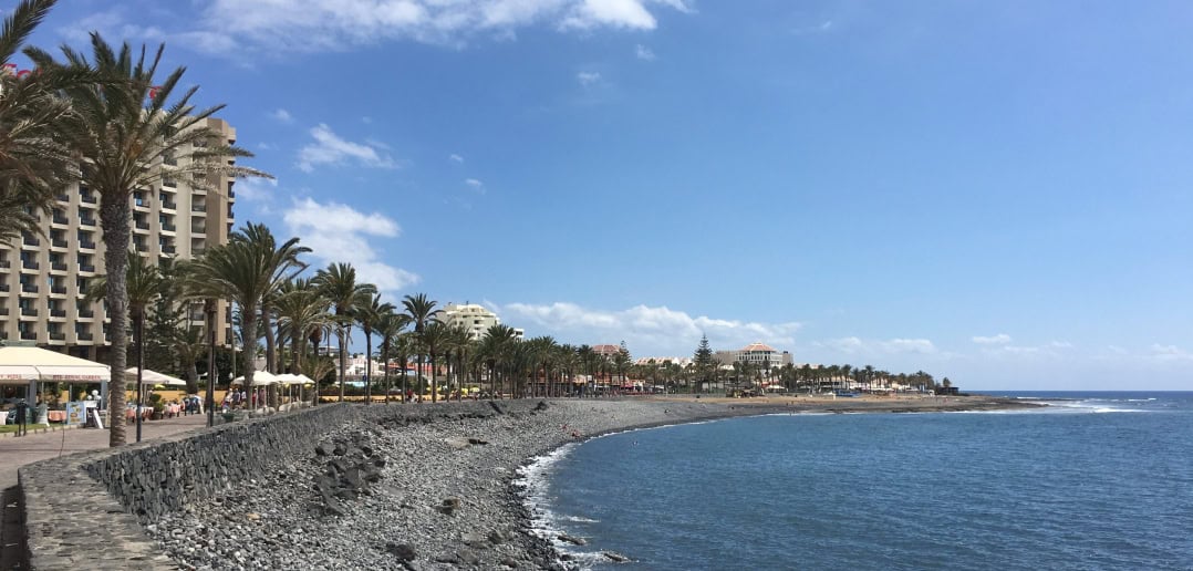 Costa Adeje Teneriffa Küste Promenade