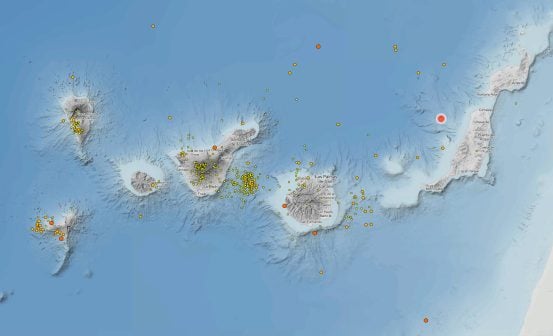 Kanaren registrieren 1445 Erdbeben seit Jahresbeginn