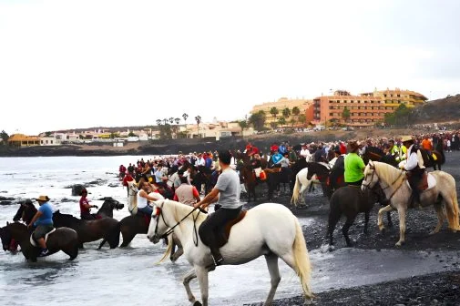 Fiestas San Sebastian Reiter Adeje Teneriffa