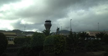 Der Tower des Airport Teneriffa Nord