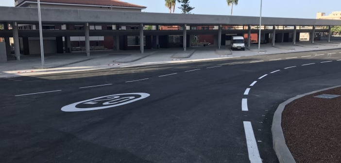 Busbahnhof Puerto de la Cruz Teneriffa Einfahrt