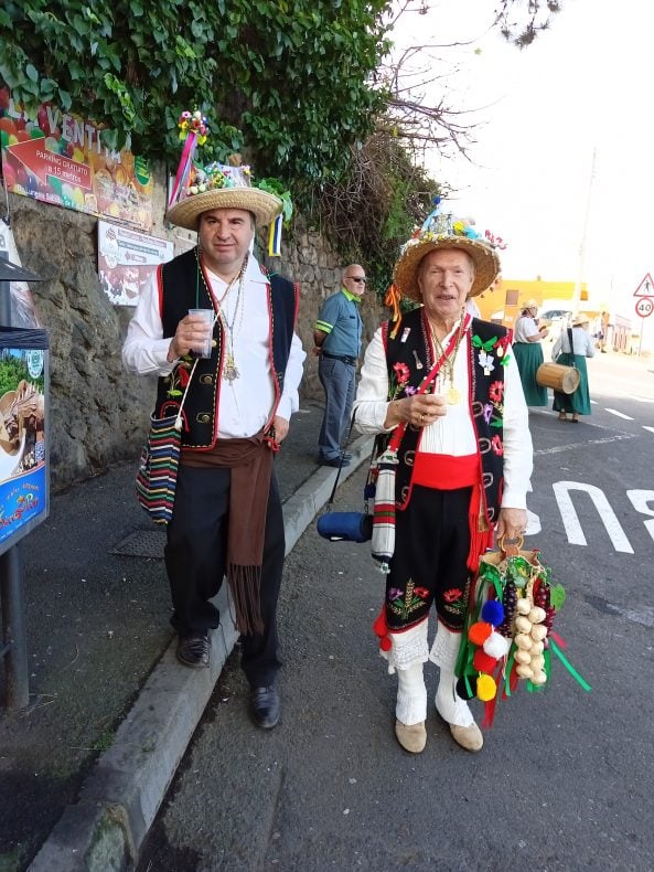 Originelle Outfits auf der Romeria de La Florida