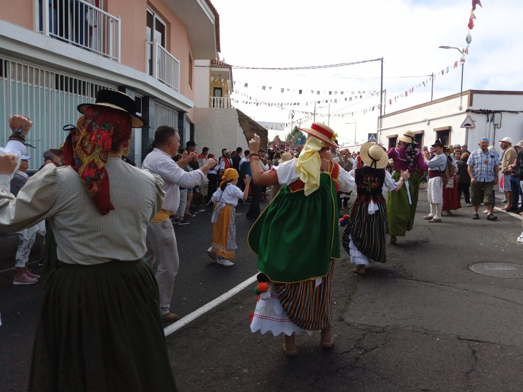 Tanzgruppen auf der Romería