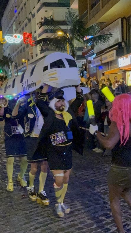 Tuntenlauf Teneriffa Karneval Puerto de la Cruz 25 10