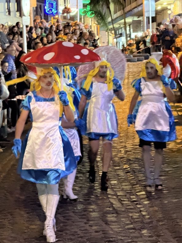 Tuntenlauf Teneriffa Karneval Puerto de la Cruz 25 12