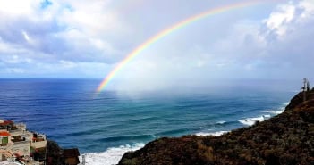 Lieblingsorte Kanaren Teneriffa San Vicente Regenbogen Hans