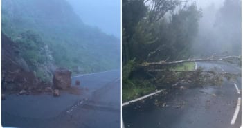 Unwetter Kanaren Filomena La Gomera