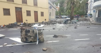 Unwetter Teneriffa Garachico Zerstörung