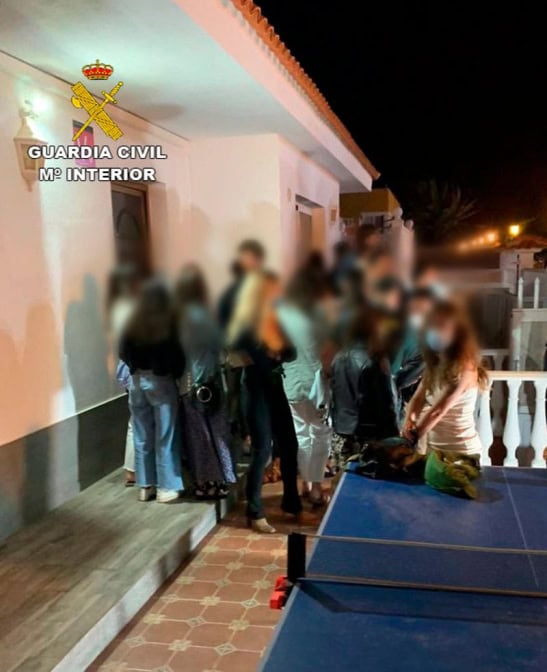 Guardia Civil Corona-Party Fuerteventura Personalien