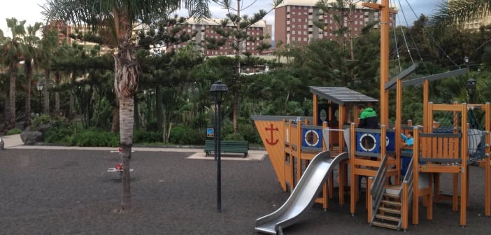 Klettergerüst Teneriffa Kanaren Spielplatz