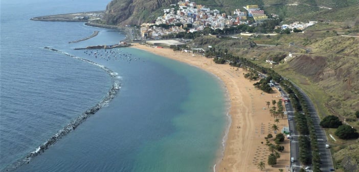 Playa de las Teresitas Strand Teneriffa