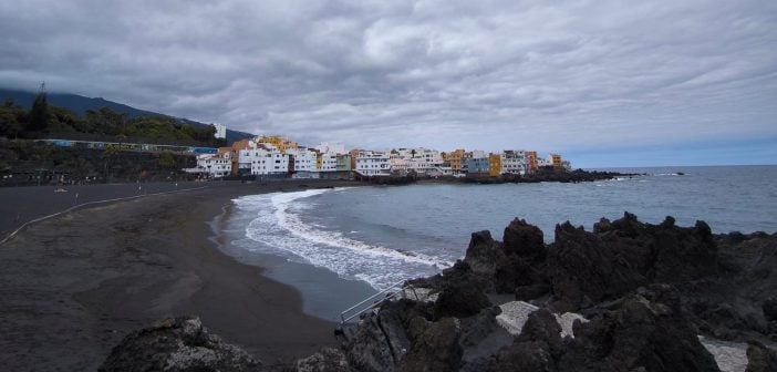 Playa Jardin Puerto de la Cruz Teneriffa gesperrt