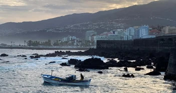 Puerto de la Cruz Teneriffa Hafen Fischer