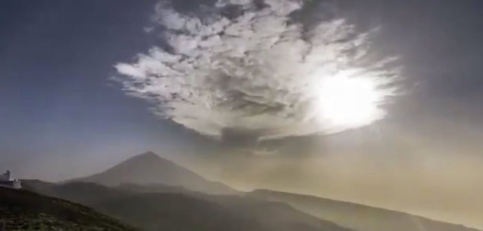 Teide Calima Wolken Aemet