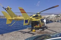 Teneriffa Unfall Rettungshubschrauber