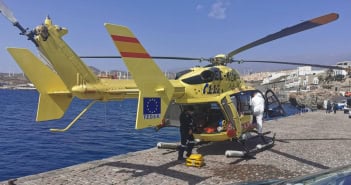 Teneriffa Migranten Flüchtlinge Unfall Rettungshubschrauber Boot