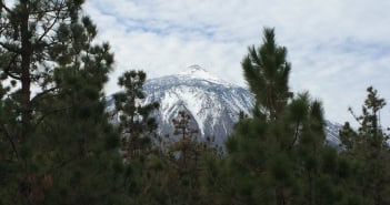 Teide Teneriffa Schnee