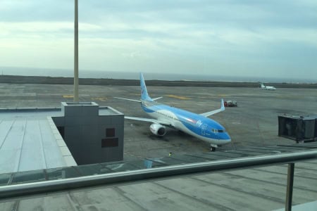 Tui-Flugzeug Teneriffa Süd Kanaren