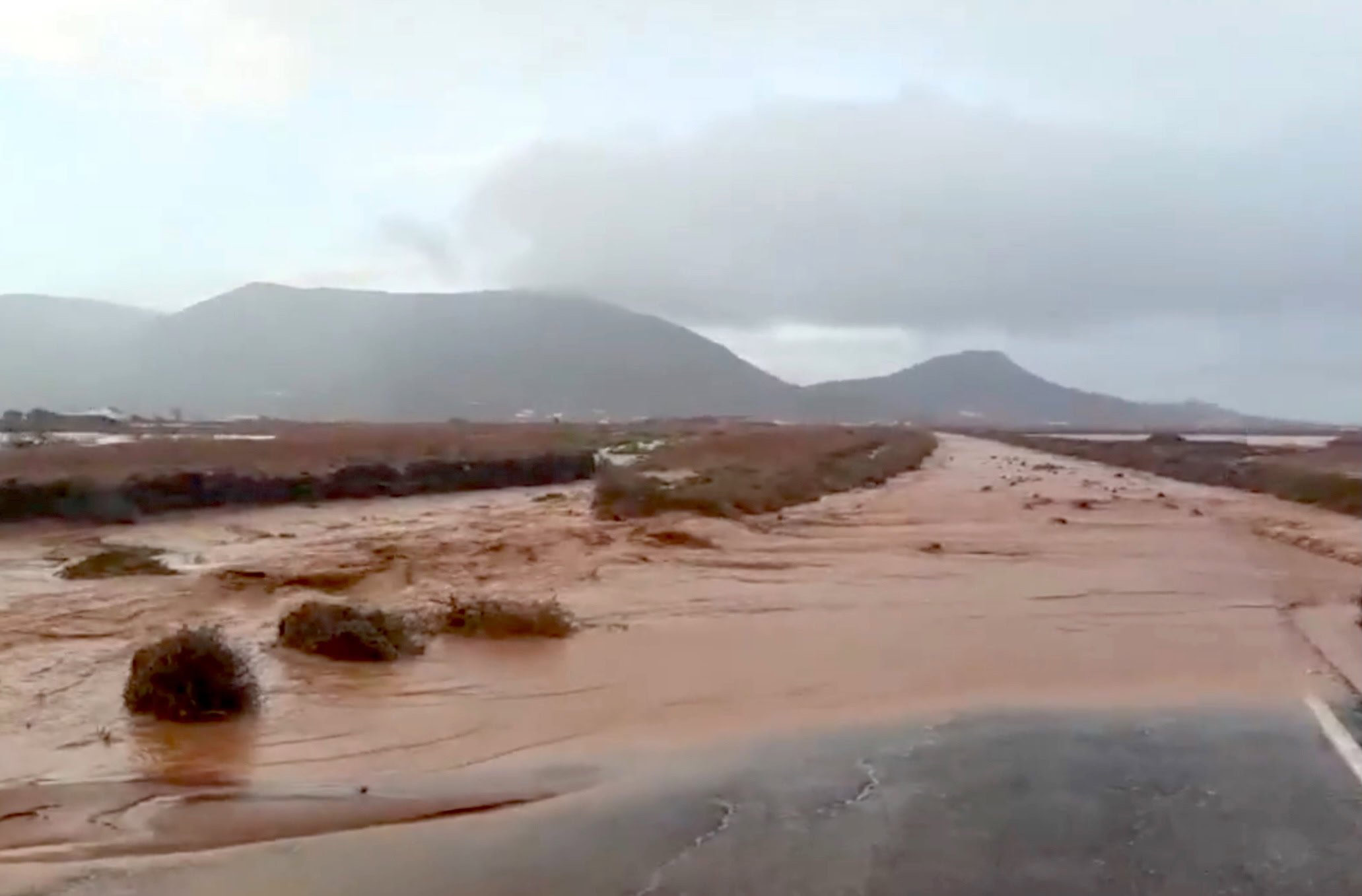 Überschwemmung Fuerteventura 12-2024