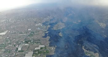 Vulkanausbruch La Palma Lava Landschaft