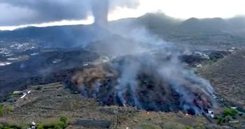 Vulkanausbruch La Palma Lavazunge