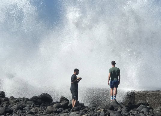 Kanaren erwarten Fünf-Meter-Wellen, Regen und Sturm